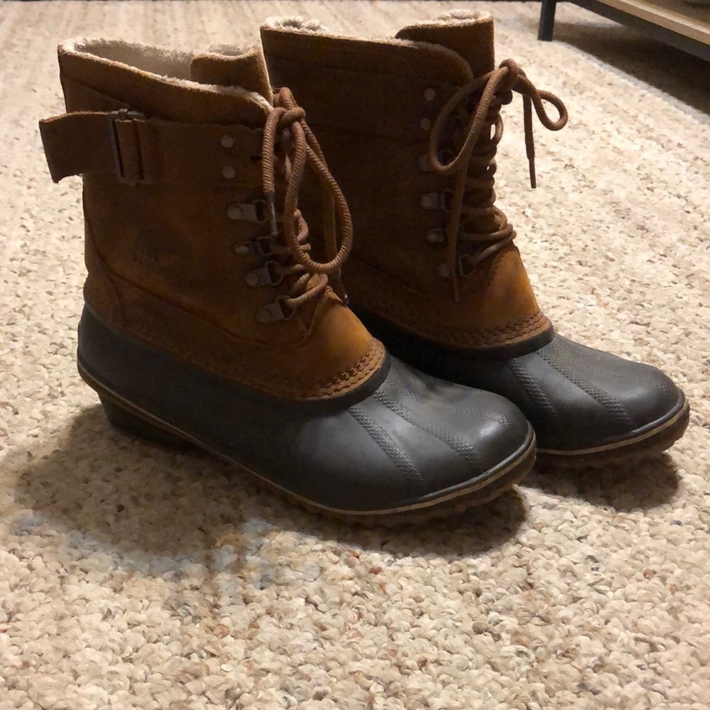 Sorel waterproof duck boot